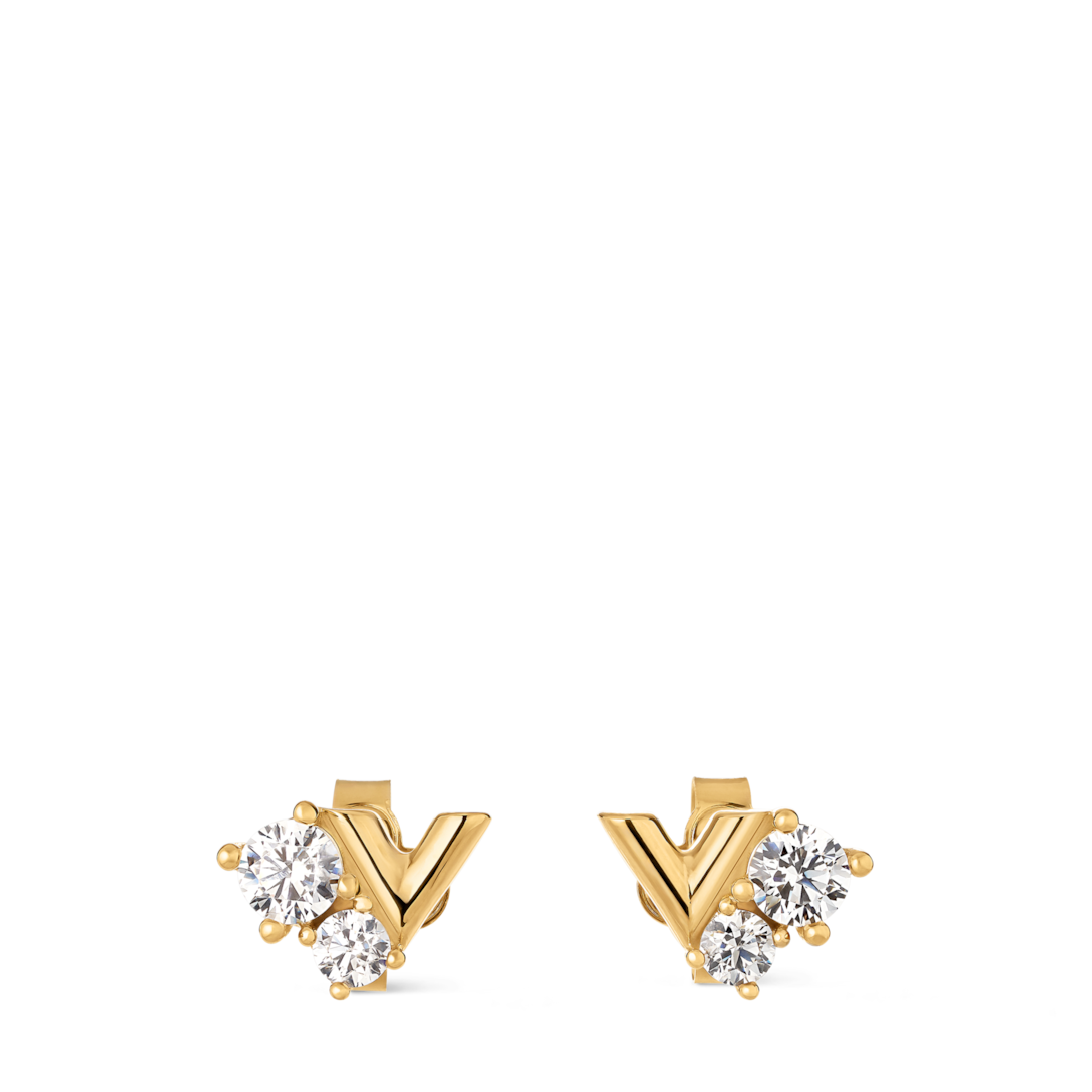 ミ*タ様 LOUIS VUITTON エッセンシャルV ピアス Essential V Strass PM Earrings S00 - Women - Fashion Jewelry